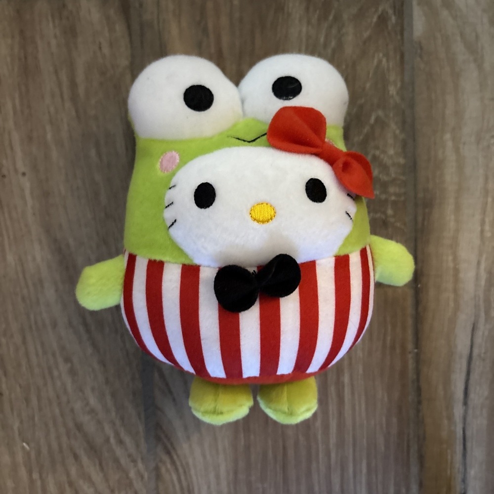 HELLO KITTY 6" BUBBLY Plush KEROKERO KEROPPI Toy McDonalds Thailand‎ 2015 Sanrio